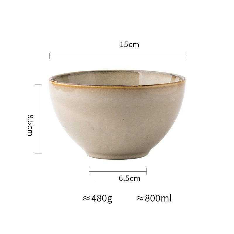 Star Sky Feeling Antique Ceramic Bowl